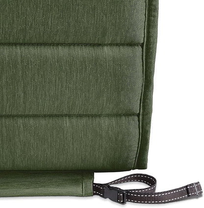 Classic Accessories Storigami Water-Resistant 80 x 26 Inch Chaise Lounge Cushion, Heather Fern, Patio Cushion