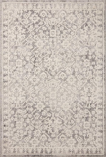 Loloi Magnolia Home by Joanna Gaines Gigi Collection GIG-01 Grey/Ivory 2'-7" x 10'-0" Runner Rug