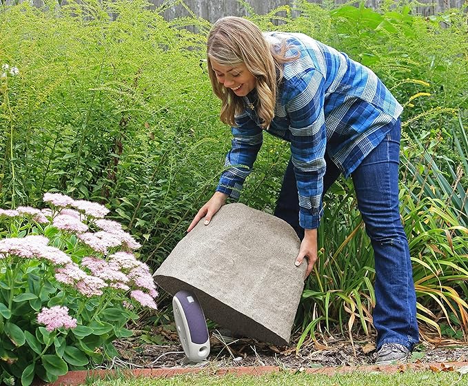 Emsco Group 8282-1 Natural Sandstone Look – Medium – Lightweight – Easy to Install-16.5x20x15 Landscape Rock