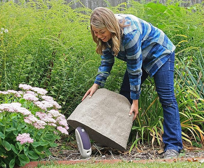 Emsco Group 8282-1 Natural Sandstone Look – Medium – Lightweight – Easy to Install-16.5x20x15 Landscape Rock
