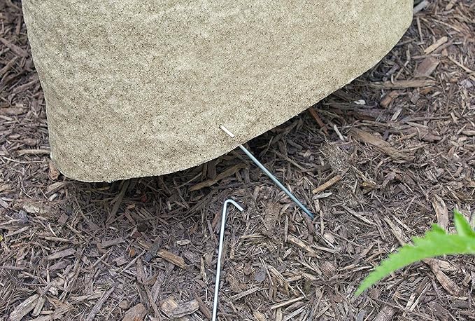 Emsco Group 8282-1 Natural Sandstone Look – Medium – Lightweight – Easy to Install-16.5x20x15 Landscape Rock