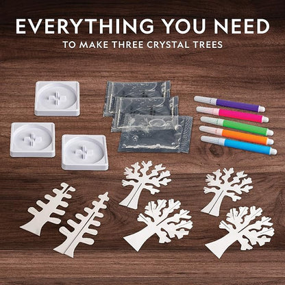 National Geographic Craft Kits for Kids - Crystal Growing Kit - Grow a Crystal Garden in Just 6 Hours, Educational Craft Includes Art Project, Geode, STEM Arts and Crafts for Girls (Amazon Exclusive)