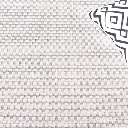 SAFAVIEH Washable Rug Outdoor Courtyard Collection - 2'3" x 10' Runner, Ivory & Aqua Blue, Non-Shedding & Easy Cleaning, Ideal for Patio, Entryway, Mudroom, Hallway, Kitchen (CY8475-53612)