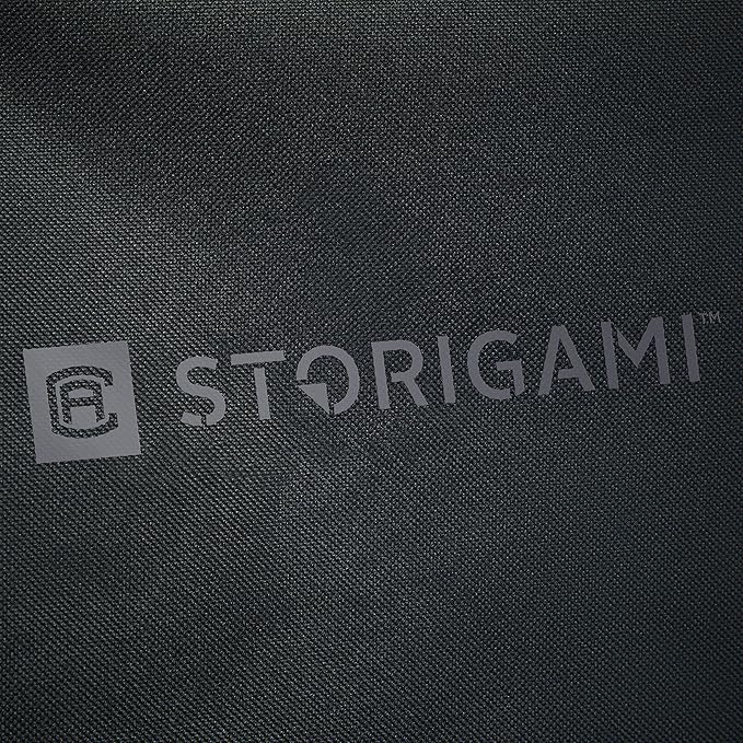 Classic Accessories Storigami Easy Fold Water-Resistant 58 Inch BBQ Grill Cover, Charcoal Black