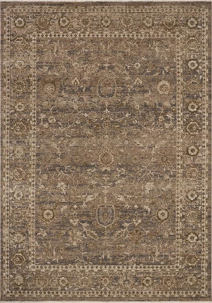 Loloi Haywood Collection HYD-02 Pebble/Charcoal 11'-6" x 15'-7" Area Rug