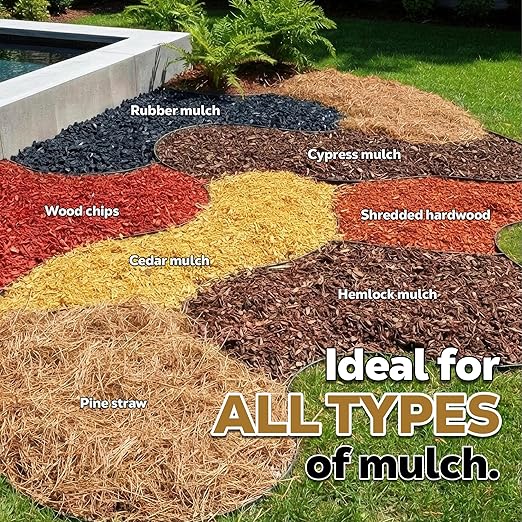 Dominator Mulch Anchor 1 Gallon - Mulch Glue & Gravel Binder, Rock Glue for Landscaping, Pea Gravel & Bark, Strong Stabilizer & Stone Glue Adhesive, Made in the USA