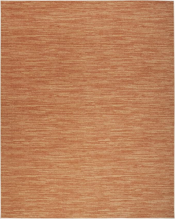 Nourison Home Essentials 8' x 10' Rust Area Rug