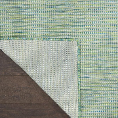 Nourison Home Positano 6' x 9' Blue Green Fabric Modern Area Rug (6' x 9')