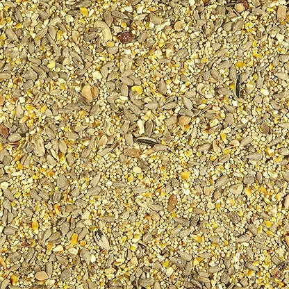 Kaytee Wild Bird (No Mess or Waste Free) Food Seed Blend for Blue Jays, Woodpeckers, Juncos, Cardinals, Grosbeaks, Sparrows, and Finches, 10 Pound, (Packaging May Vary) (Pack of 2)