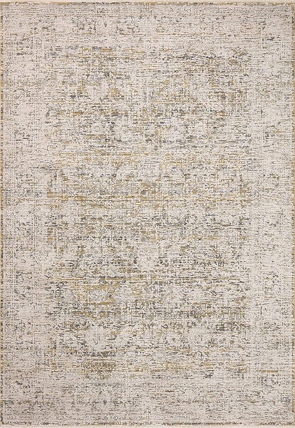 Loloi Amber Lewis Alie Collection ALE-05 Gold/Beige 2'-7'' x 10'-0'', .13'' Pile Height, Runner Rug