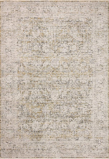 Loloi Amber Lewis Alie Collection ALE-05 Gold/Beige 2'-7'' x 10'-0'', .13'' Pile Height, Runner Rug