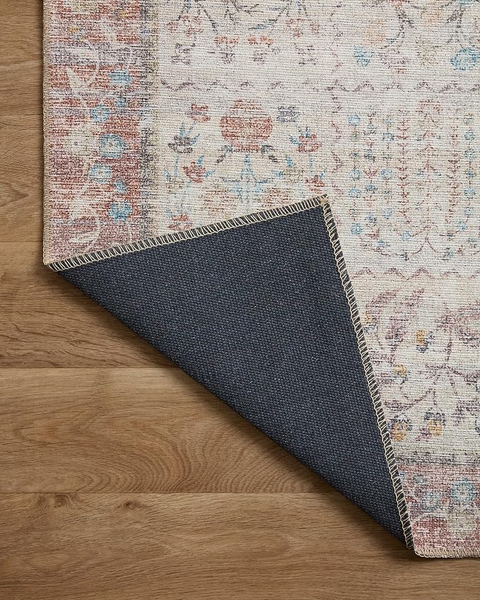Loloi Rifle Paper Co. Maison Collection MAO-08 Cream 7'-6" x 9'-6", .19" Pile Height, Area Rug