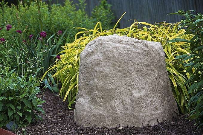 Emsco Group 2181 Large – Lightweight Landscape Rock-Resin, Sandstone