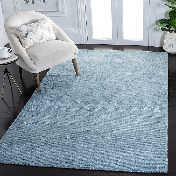 SAFAVIEH Washable Rug Outdoor Courtyard Collection - 5'3" Square, Beige & Green, Non-Shedding & Easy Cleaning, Ideal for Patio, Backyard, Mudroom (CY6235-21812)