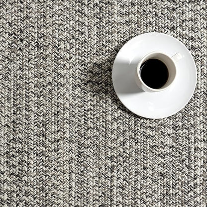 nuLOOM 2' x 18' Solid Hand Braided Indoor/Outdoor Area Rug, Pet-Friendly, High Traffic, Weather Resistant, for Patio, Balcony, Bedroom, Living, Dining Room, Wynn Salt and Pepper