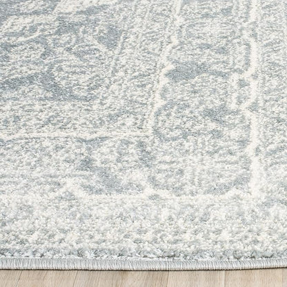 SAFAVIEH Adirondack Collection Accent Rug - 3' x 5', Slate & Ivory, Oriental Medallion Design, Non-Shedding & Easy Care, Ideal for High Traffic Areas in Entryway, Living Room, Bedroom (ADR108T)