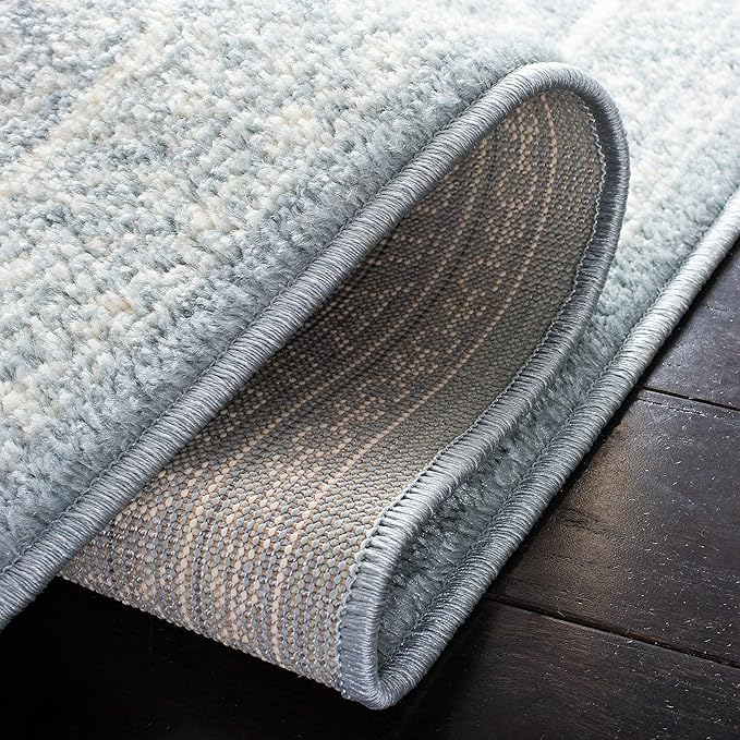 SAFAVIEH Adirondack Collection Accent Rug - 4' x 6', Slate & Ivory, Oriental Medallion Design, Non-Shedding & Easy Care, Ideal for High Traffic Areas in Entryway, Living Room, Bedroom (ADR108T)