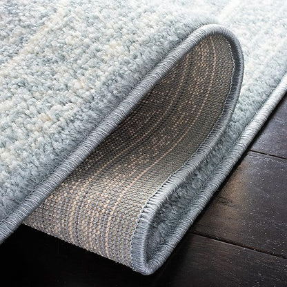 SAFAVIEH Adirondack Collection Accent Rug - 4' x 6', Slate & Ivory, Oriental Medallion Design, Non-Shedding & Easy Care, Ideal for High Traffic Areas in Entryway, Living Room, Bedroom (ADR108T)