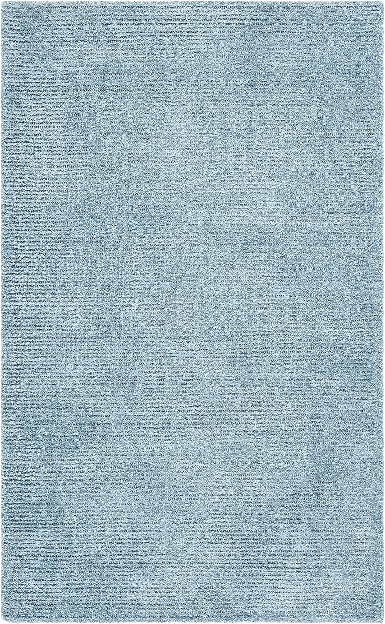 SAFAVIEH Washable Rug Outdoor Courtyard Collection - 5'3" Square, Beige & Green, Non-Shedding & Easy Cleaning, Ideal for Patio, Backyard, Mudroom (CY6235-21812)