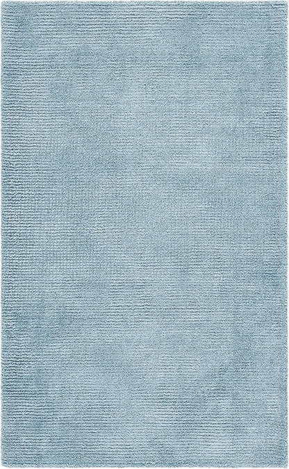 SAFAVIEH Washable Rug Outdoor Courtyard Collection - 5'3" Square, Beige & Green, Non-Shedding & Easy Cleaning, Ideal for Patio, Backyard, Mudroom (CY6235-21812)