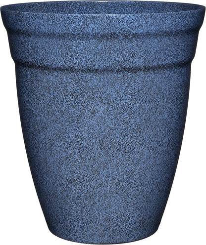 Classic Home and Garden Premiere Collection Planter, Allaire 12", Indigo