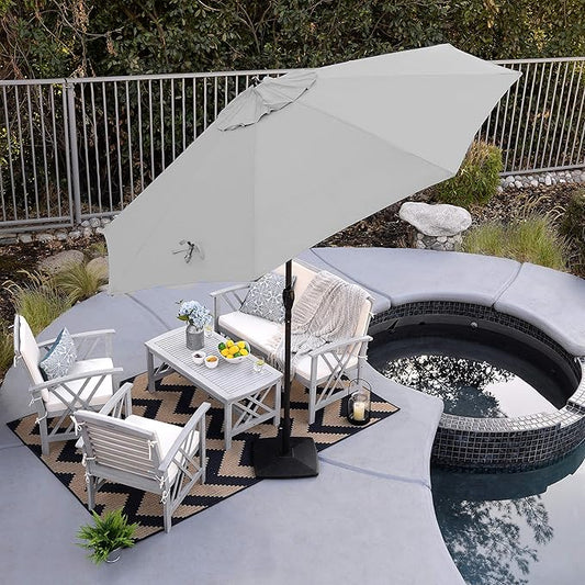 California Umbrella 9' Rd Sunbrella Aluminum Patio Umbrella