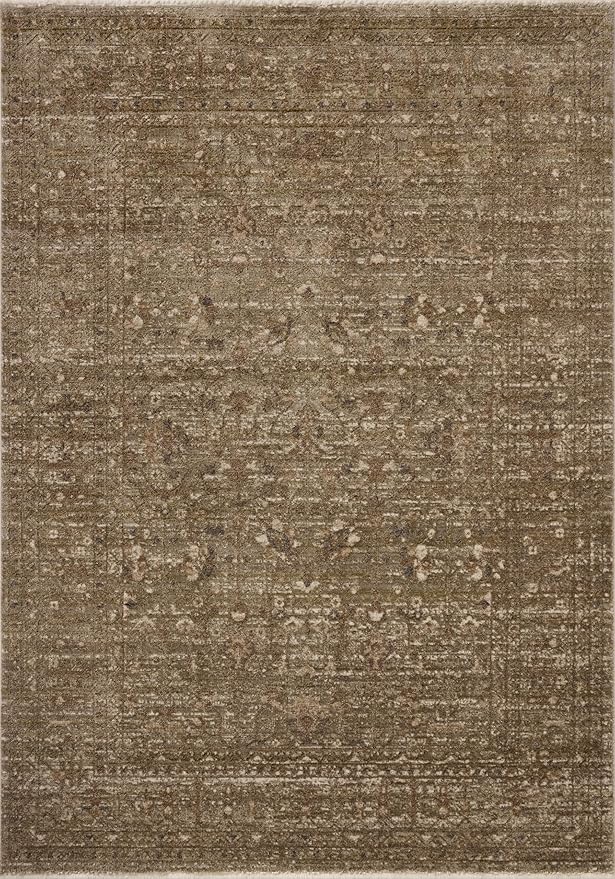 Loloi Haywood Collection HYD-01 Sage/Brown 2'-3" x 3'-11" Accent Rug