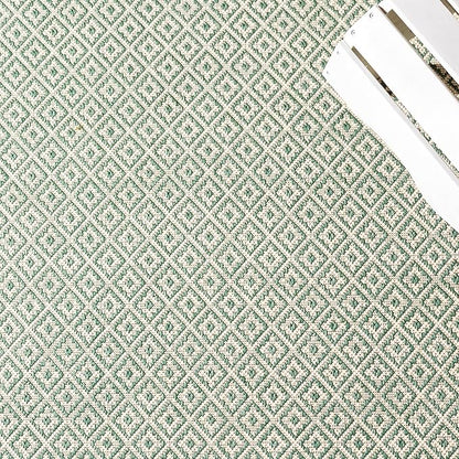 SAFAVIEH Washable Rug Outdoor Courtyard Collection - 6'7" x 9'6", Dark Green & Beige, Non-Shedding & Easy Cleaning, Ideal for Patio, Backyard, Mudroom (CY6235-32212)