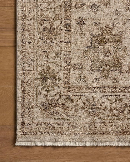 Loloi Haywood Collection HYD-04 Ivory/Taupe 2'-7" x 8'-0" Runner Rug