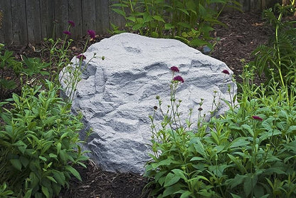 Emsco Group 2271 Landscape Rock – Low Profile Boulder – Lighwieght, Granite