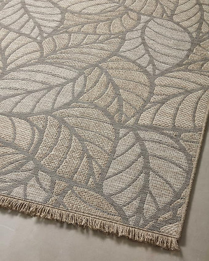 Loloi Dawn Collection Indoor/Outdoor DAW-05 Taupe 3'-9" x 5'-9" Accent Rug