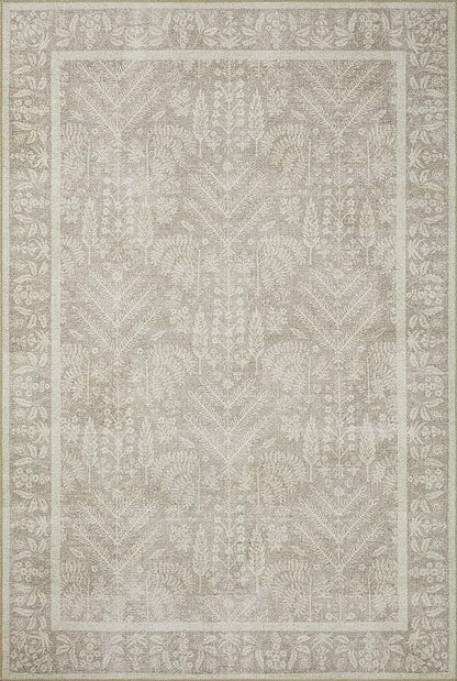 Loloi Rifle Paper Co. Maison Collection MAO-02 Bough Natural 2'-6" x 12'-0", .19" Pile Height, Runner Rug