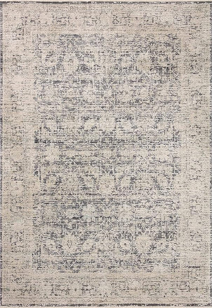 Loloi Amber Lewis Alie Collection ALE-05 Charcoal/Beige 2'-7'' x 12'-0'', .13'' Pile Height, Runner Rug